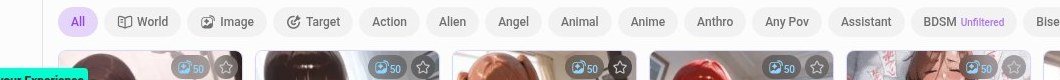Barra delle etichette da All a Bisexual Unfiltered